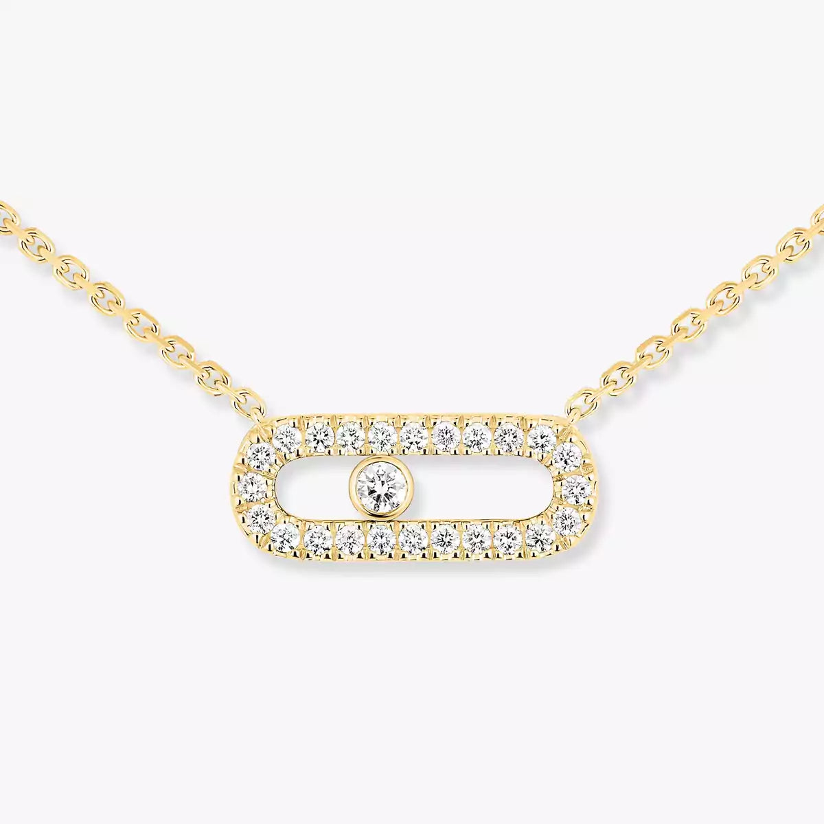 [LumiVibe]Diamond Necklace Move Uno