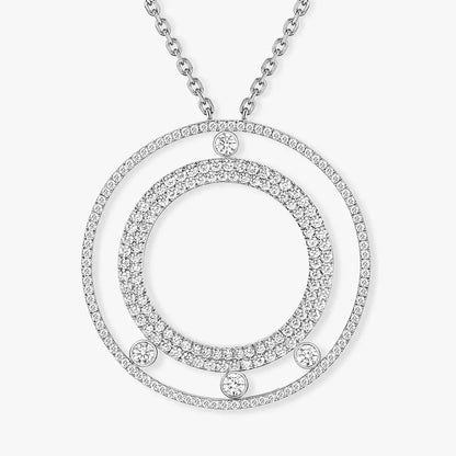 [LumiVibe]Move Romane Long Pave_-Set Diamond Necklace