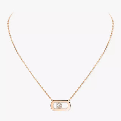 [LumiVibe]So Move Diamond Necklace in Gold