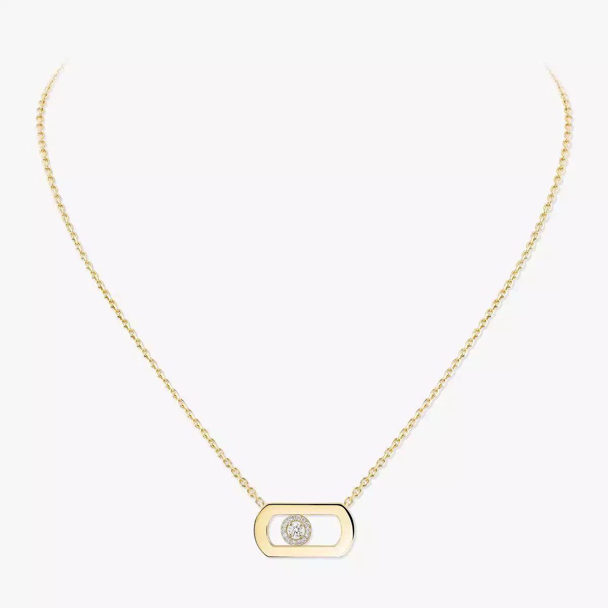 [LumiVibe]So Move Diamond Necklace in Gold