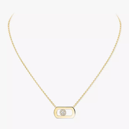 [LumiVibe]So Move Diamond Necklace in Gold