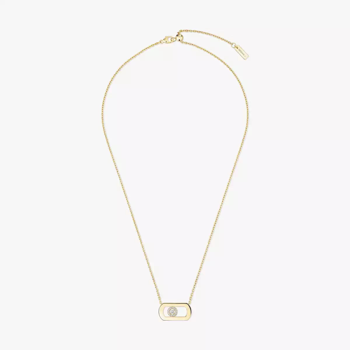 [LumiVibe]So Move Diamond Necklace in Gold