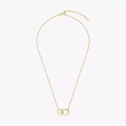 [LumiVibe]So Move Diamond Necklace in Gold