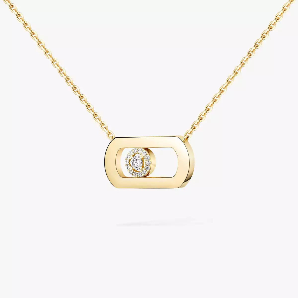 [LumiVibe]So Move Diamond Necklace in Gold