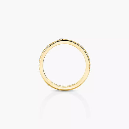[LumiVibe]Move Joaillerie Pave_ Diamond Wedding Ring