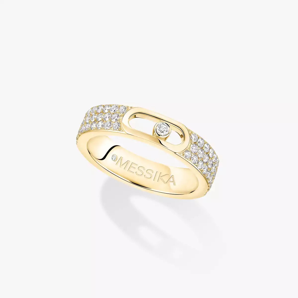 [LumiVibe]Move Joaillerie Pave_ Diamond Wedding Ring