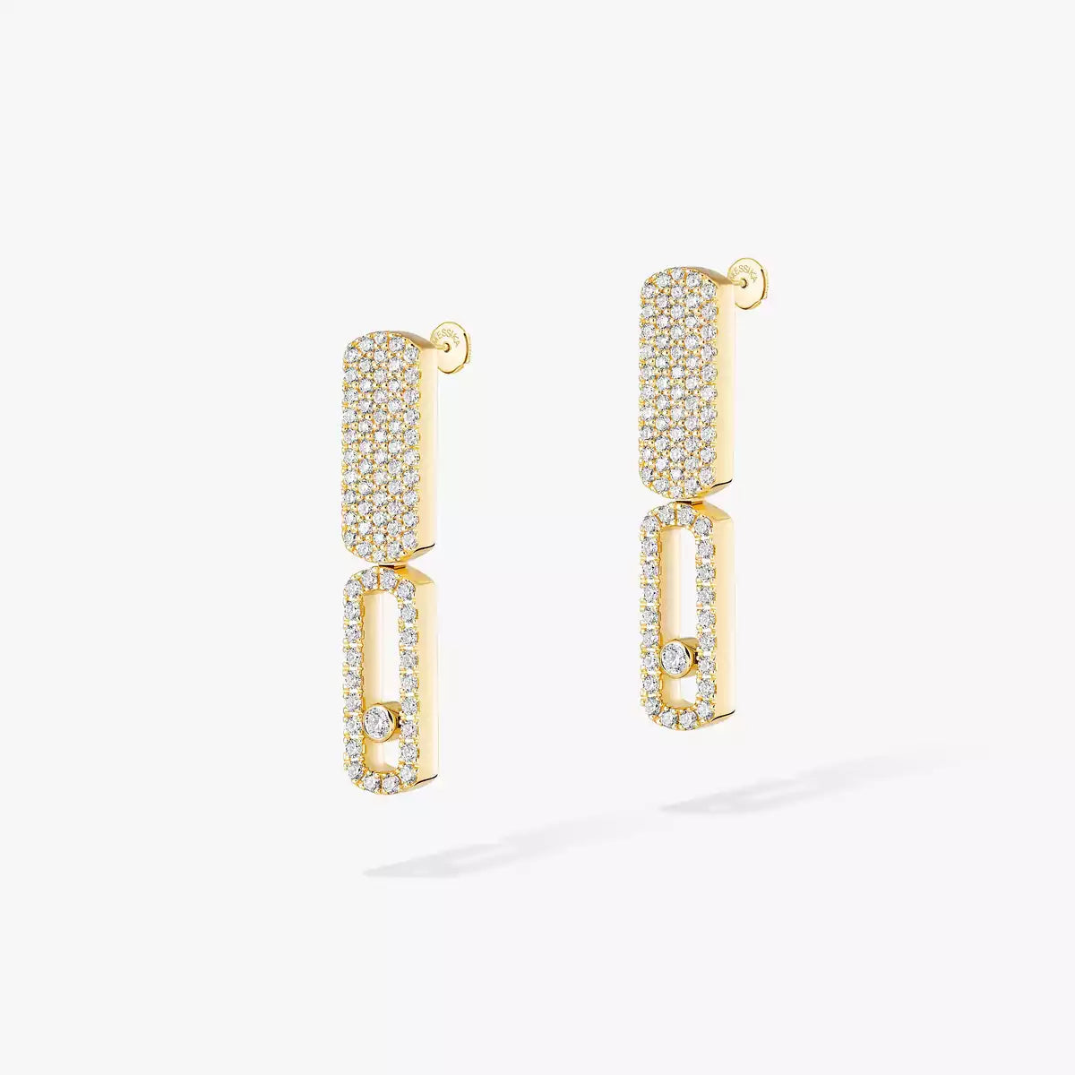 [LumiVibe]Imperial Move SM Diamond Earrings