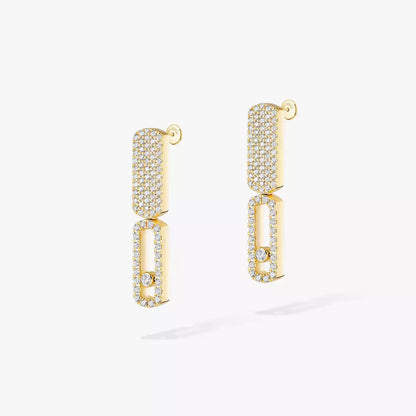 [LumiVibe]Imperial Move SM Diamond Earrings