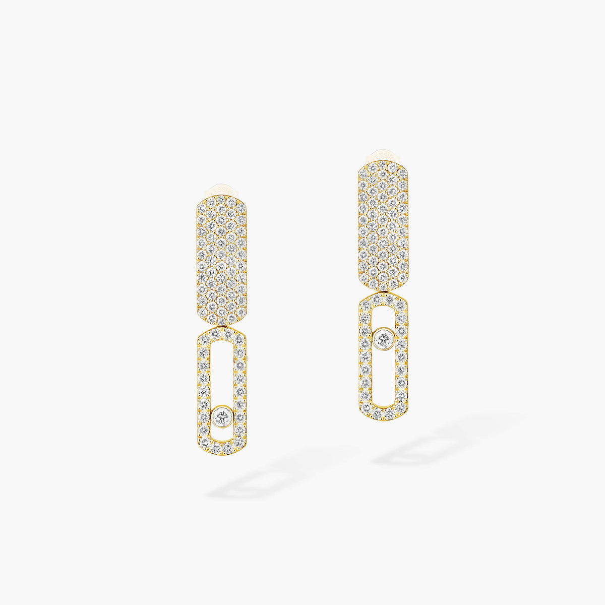 [LumiVibe]Imperial Move SM Diamond Earrings