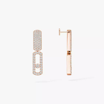 [LumiVibe]Imperial Move SM Diamond Earrings