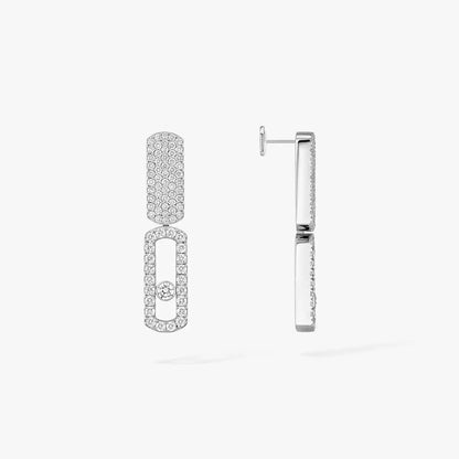 [LumiVibe]Imperial Move SM Diamond Earrings