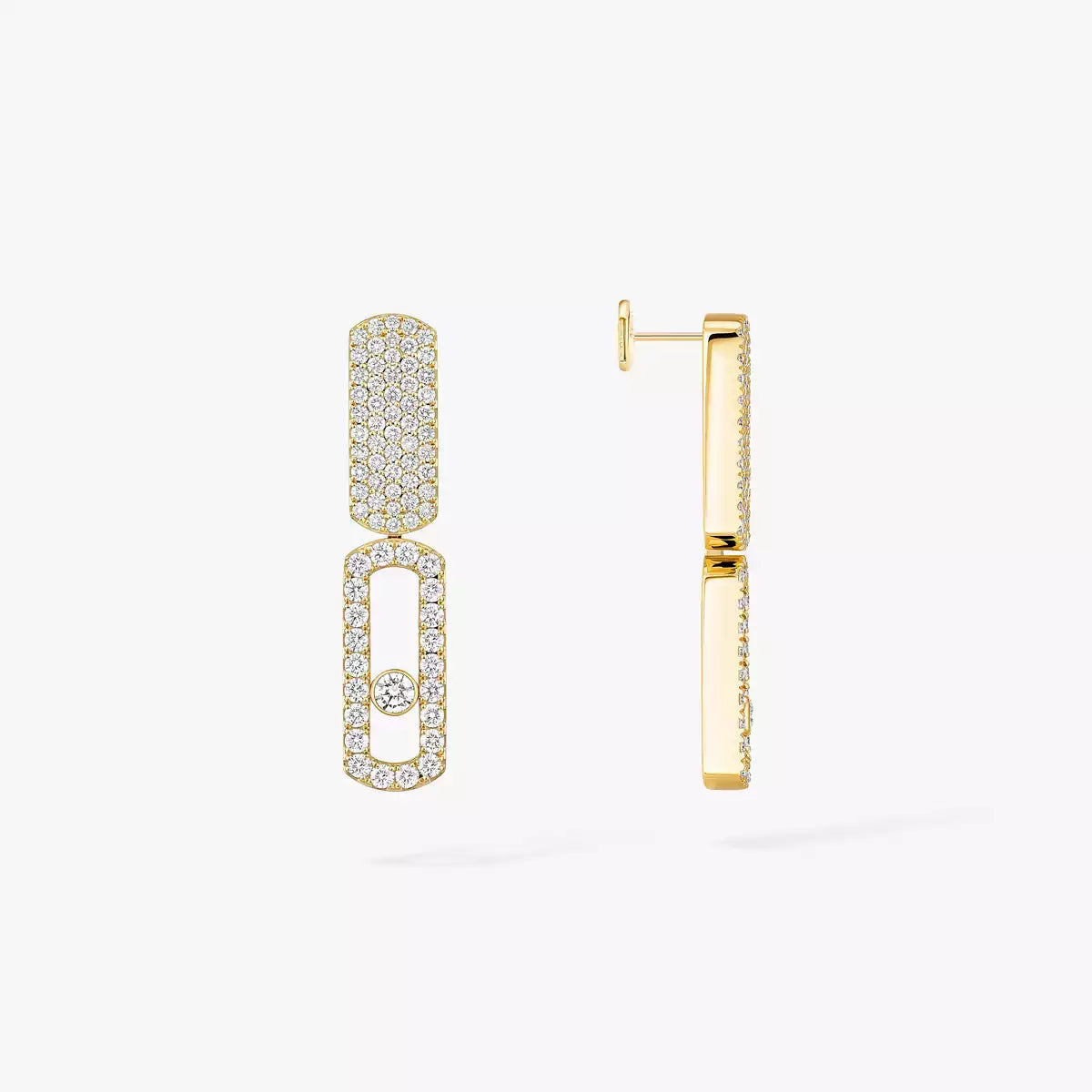 [LumiVibe]Imperial Move SM Diamond Earrings