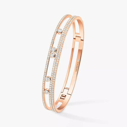[LumiVibe]Move Romane pavé bangle