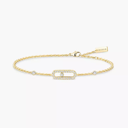 [LumiVibe]Move Uno Diamond Bracelet