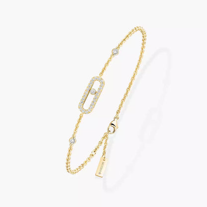 [LumiVibe]Move Uno Diamond Bracelet