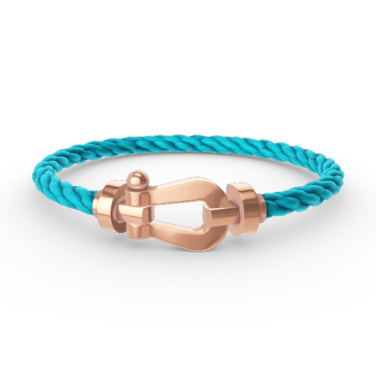 [LumiVibe]FORCE LARGE HORSESHOE NO DIAMOND BRACELET ROSE GOLD
