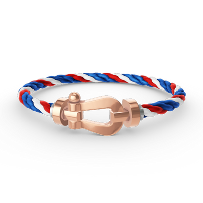 [LumiVibe]FORCE LARGE HORSESHOE NO DIAMOND BRACELET ROSE GOLD