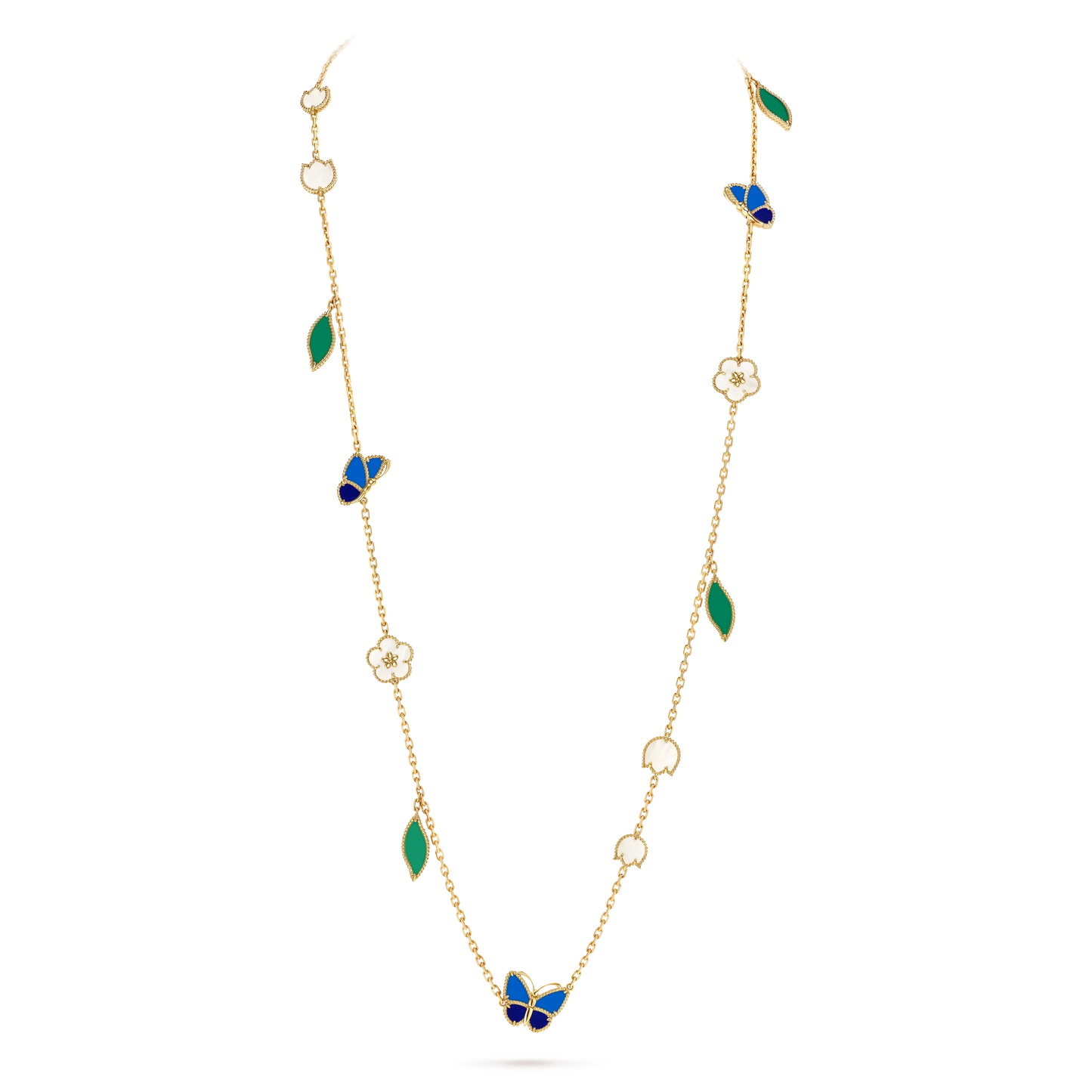 [LumiVibe] 26 NEW CLOVER 15 MOTIFS LUCKY NECKLACE