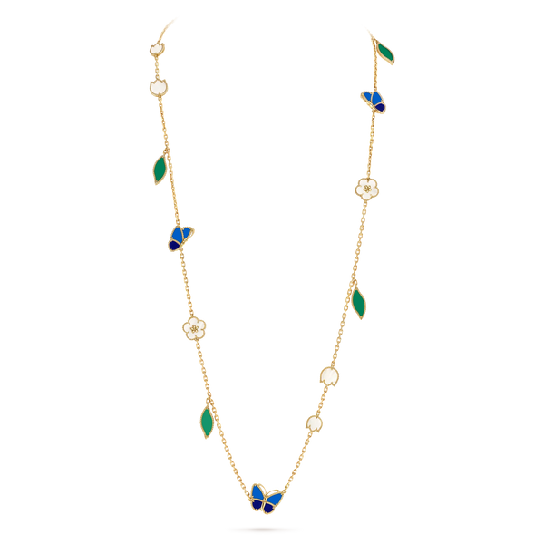 [LumiVibe] 26 NEW CLOVER 15 MOTIFS LUCKY NECKLACE