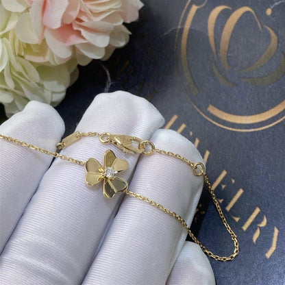 [LumiVibe]FRIVOLE GOLD FLOWER BRACELET