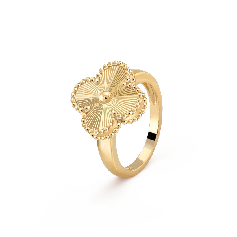 [LumiVibe]CLOVER GOLD RING