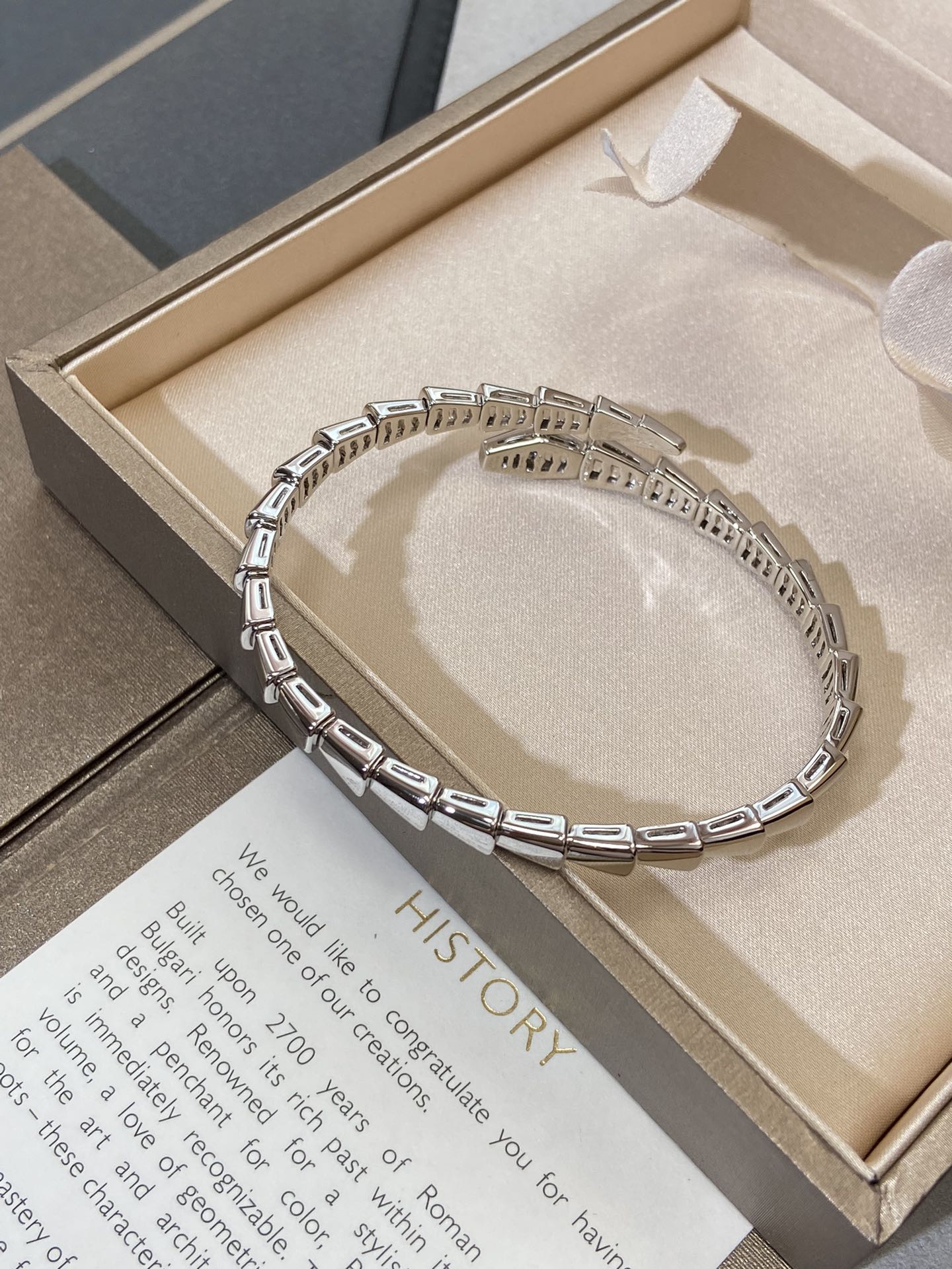 [LumiVibe]SERPENTI VIPER SILVER BRACELET